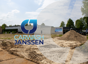 Terrein Carwash Janssen Rijsbergen.